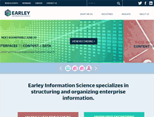 Tablet Screenshot of info.earley.com